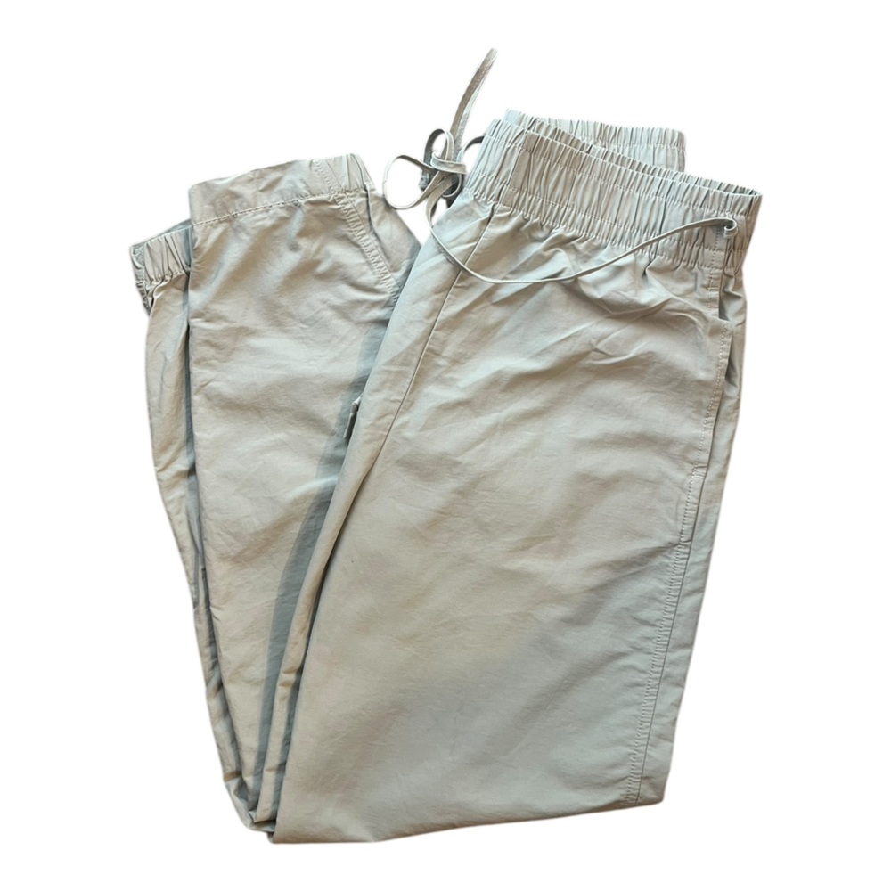 Urban Outfitters tie front tan joggers. Size Small